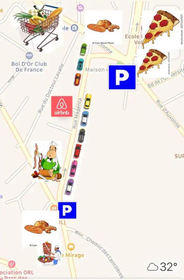 Studio Nature, Proche Du Centre-Ville ดีจอง ภายนอก รูปภาพ